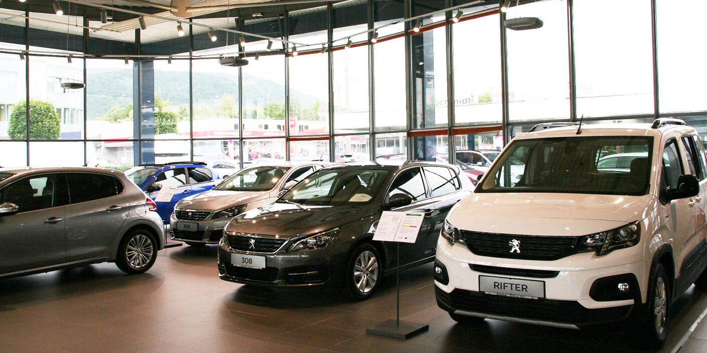 Peugeot Modellpalette